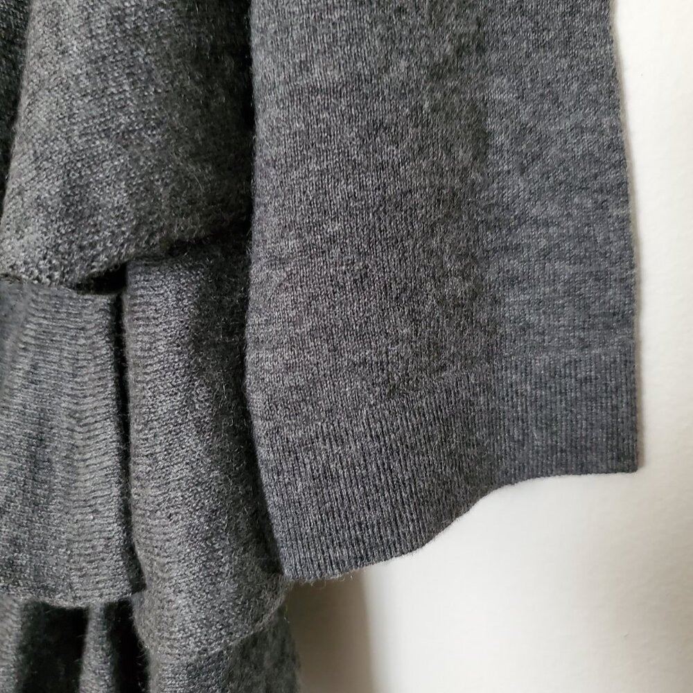 NEW Autumn Cashmere 100% Cashmere Ruffle Front Cardigan S - Picture 4 of 7